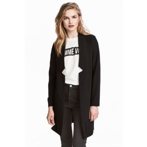 NWT H&M Women’s Black Long Jacket